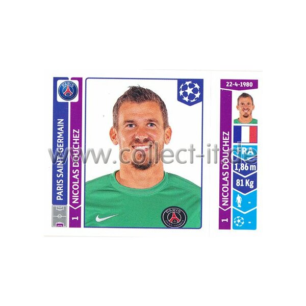 Sticker 446 - Nicolas Douchez - Paris Saint-Germain FC