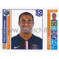 Sticker 451 - Lucas - Paris Saint-Germain FC