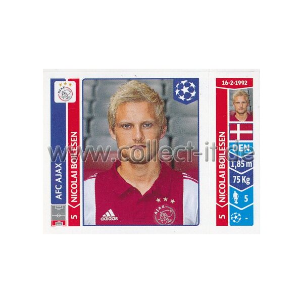 Sticker 457 - Nicolai Boilesen - AFC Ajax