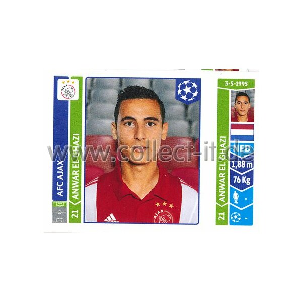 Sticker 469 - Anwar El Ghazi - AFC Ajax