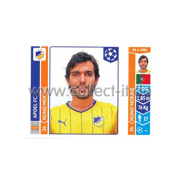 Sticker 476 - Nuno Morais - APOEL FC