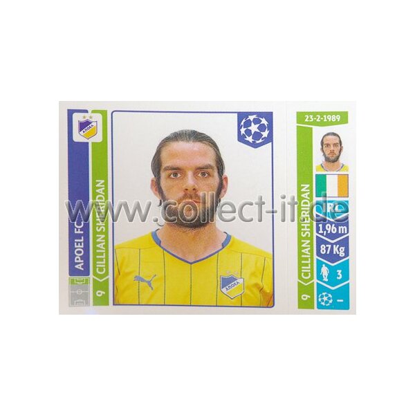 Sticker 481 - Cillian Sheridan - APOEL FC