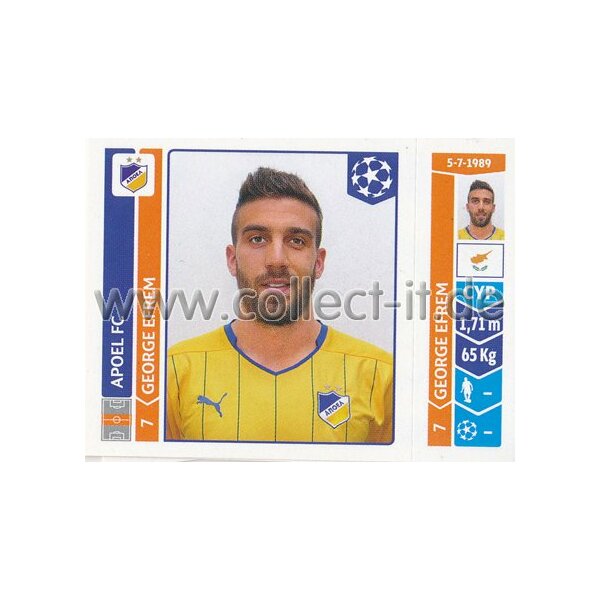 Sticker 484 - George Efrem - APOEL FC