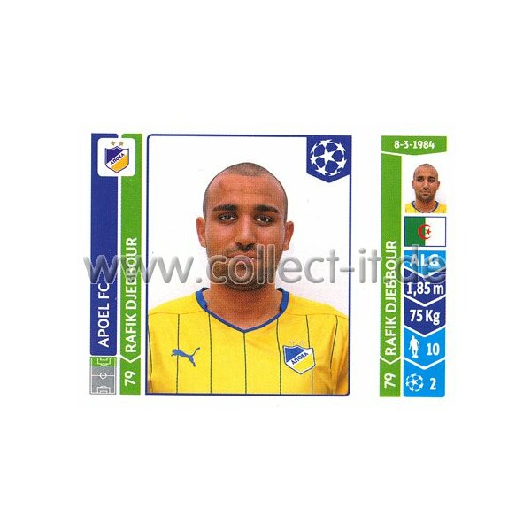 Sticker 488 - Rafik Djebbour - APOEL FC