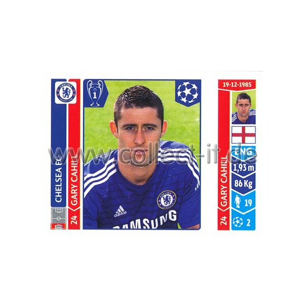 Sticker 492 - Gary Cahill - Chelsea FC