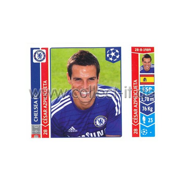 Sticker 493 - Cesar Azpilicueta - Chelsea FC