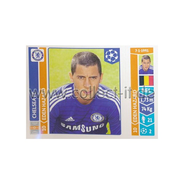 Sticker 498 - Eden Hazard - Chelsea FC