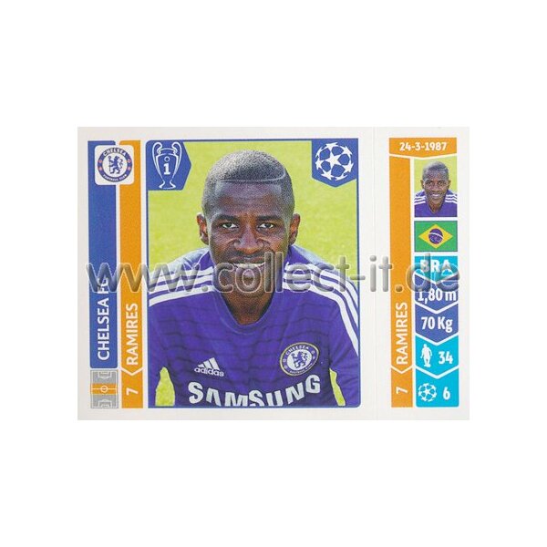 Sticker 503 - Ramires - Chelsea FC