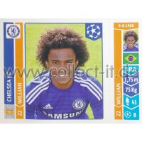 Sticker 504 - Willian - Chelsea FC