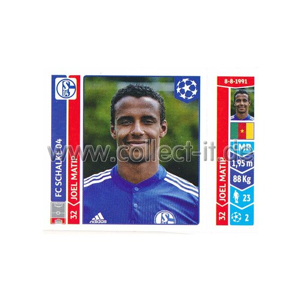 Sticker 509 - Joel Matip - FC Schalke 04