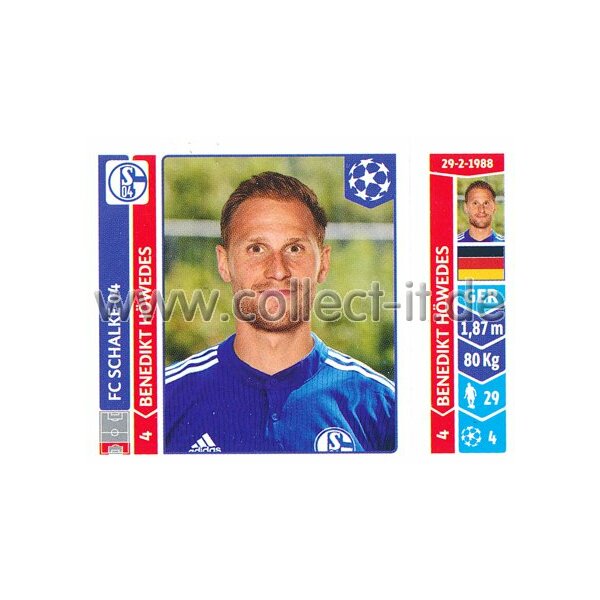 Sticker 510 - Benedikt Höwedes - FC Schalke 04