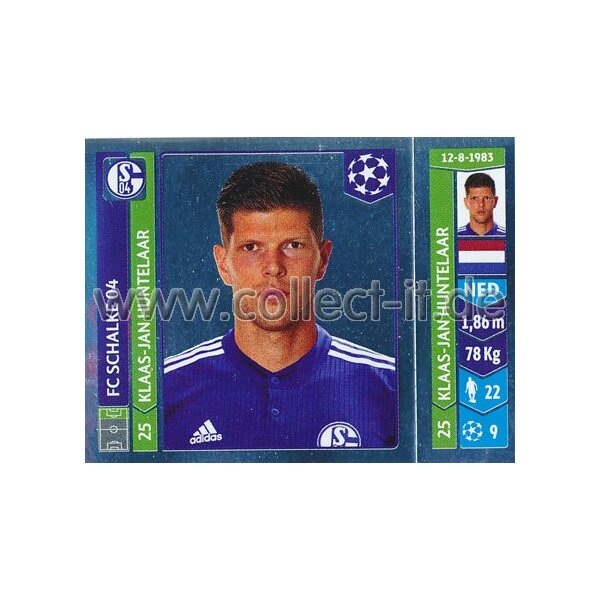 Sticker 517 - Klaas-Jan Huntelaar - FC Schalke 04