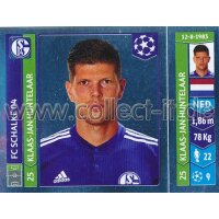 Sticker 517 - Klaas-Jan Huntelaar - FC Schalke 04