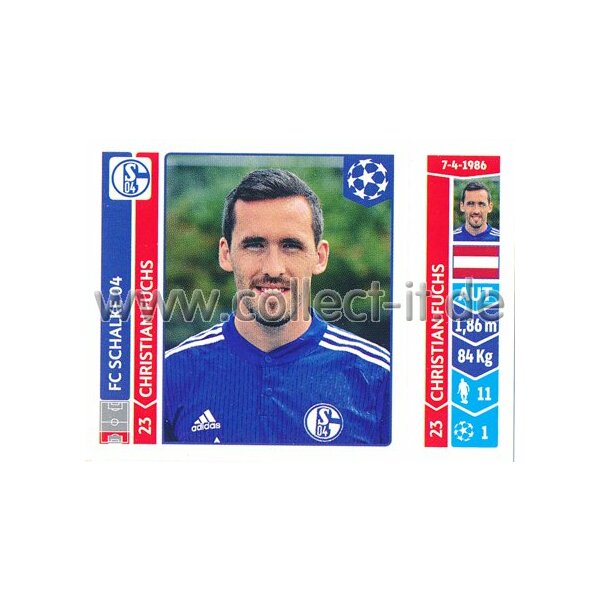 Sticker 520 - Christian Fuchs - FC Schalke 04