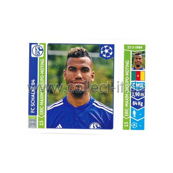 Sticker 524 - Eric-Maxim Choupo-Moting - FC Schalke 04