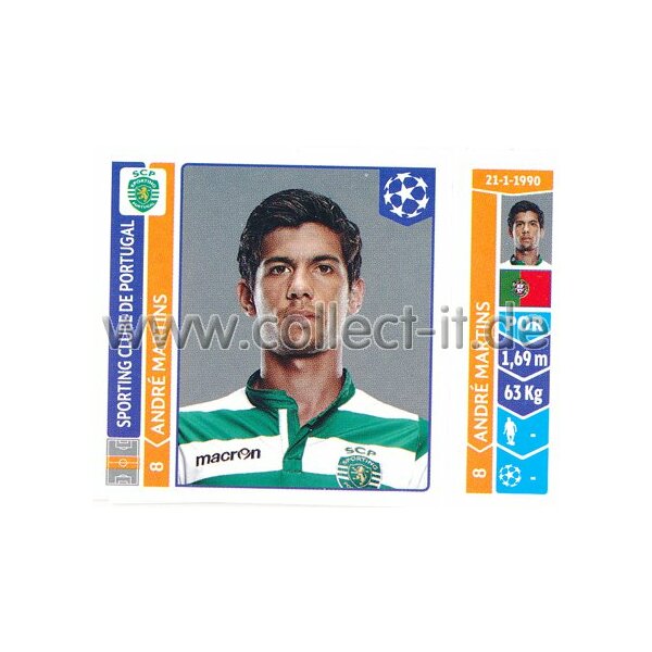 Sticker 530 - Andre Martins - Sporting Clube de Portugal
