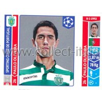 Sticker 537 - Paulo Oliveira - Sporting Clube de Portugal
