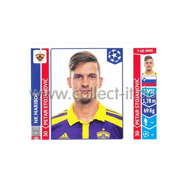 Sticker 544 - Petar Stojanovic - NK Maribor