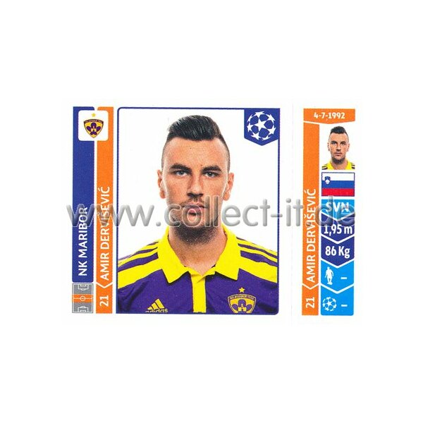 Sticker 557 - Amir Dervisevic - NK Maribor