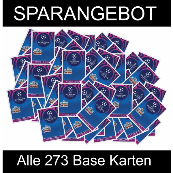 TOPPS - Champions League 2018/19- Trading Cards - Alle 273 Base Karten - Deutsch