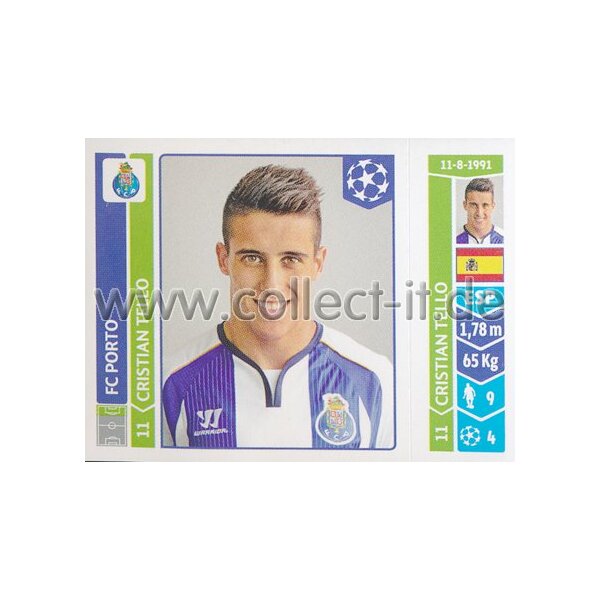 Sticker 576 - Cristian Tello - FC Porto