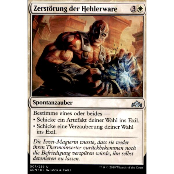 GRN-007 - Zerstörung der Hehlerware - Gilden von Ravnica