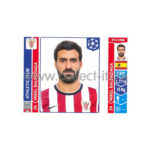 Sticker 601 - Mikel Balenziaga - Athletic Club