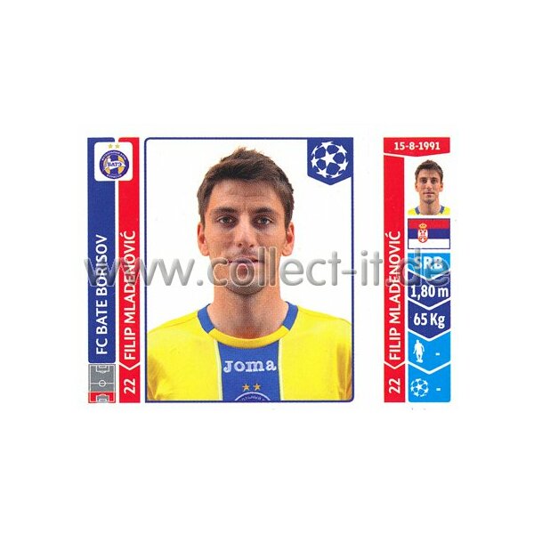 Sticker 619 - Filip Mladenovic - FC BATE Borisov