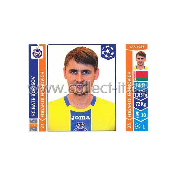 Sticker 620 - Edgar Olekhnovich - FC BATE Borisov