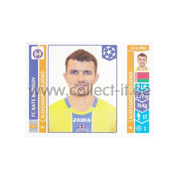 Sticker 622 - Aleksandr Volodko - FC BATE Borisov