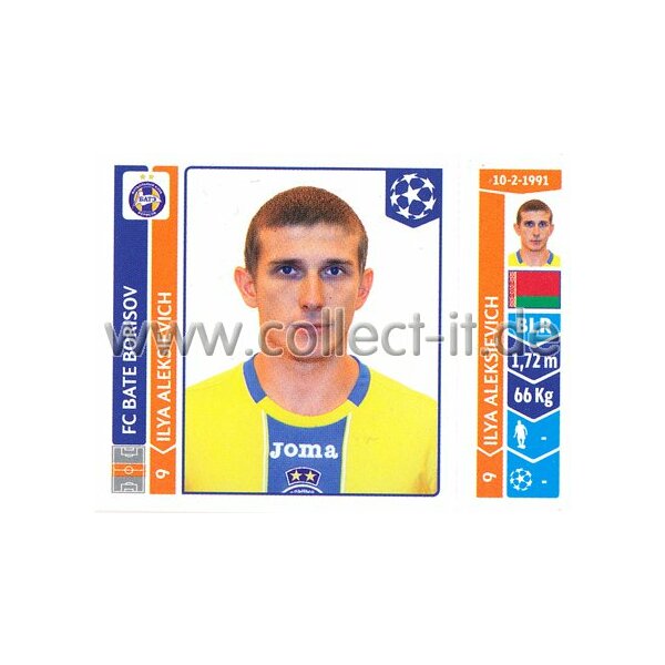 Sticker 629 - Ilya Aleksievich - FC BATE Borisov