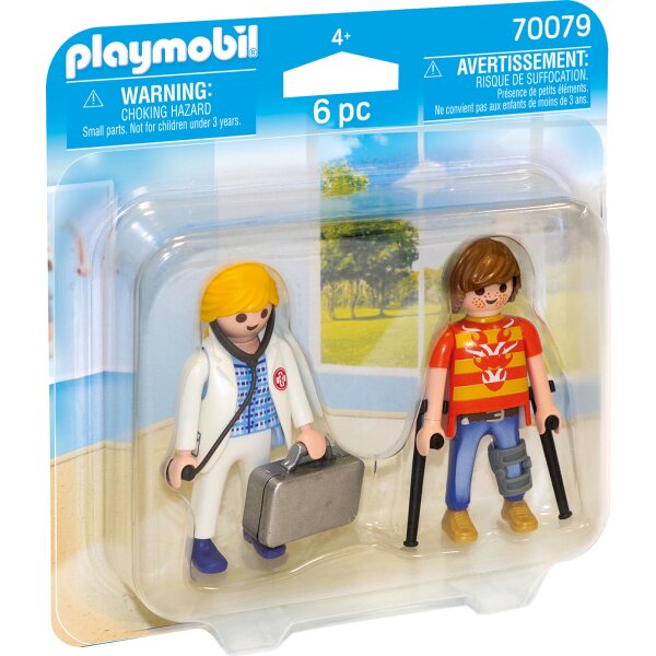 Playmobil Duo Packs 70079 - DuoPack Ärztin und Patient