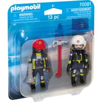 Playmobil Duo Packs 70081 - DuoPack Feuerwehrmann und -frau