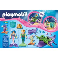 Playmobil Magische Welt der Meerjungfrauen 70099 - Perlensammler mit Rochen