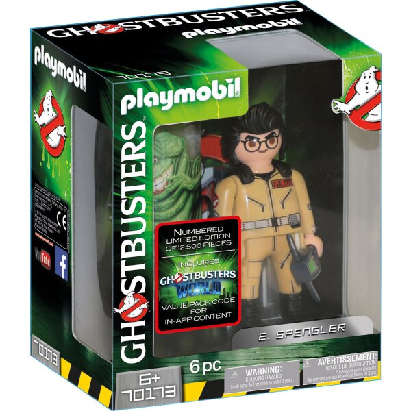 Playmobil 35 Jahre Ghostbusters 70173 - Ghostbusters Sammlerfigur E. Spengler