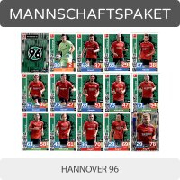Topps Match Attax - 2018/19 - Mannschaftspaket - Hannover 96