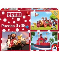 Petzi, Auf ins Abenteuer!, 3x48 Teile