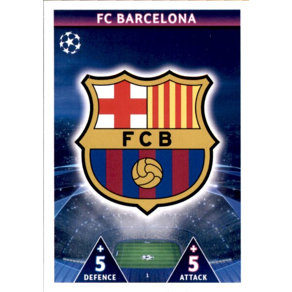 CL1819 - Karte 1 - FC Barcelona - Club Logo