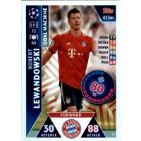 CL1819 - Karte 88 - Robert Lewandowski - Goal Machine