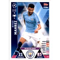 CL1819 - Karte 154 - Riyad Mahrez