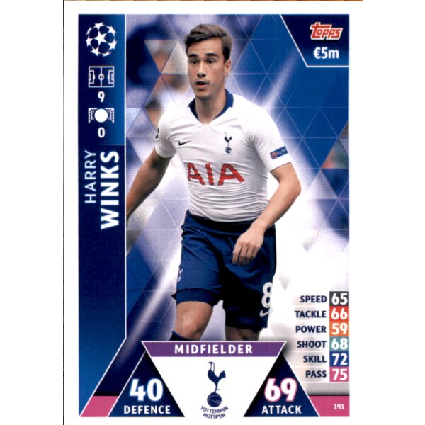 CL1819 - Karte 191 - Harry Winks