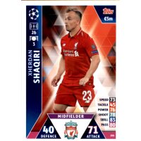 CL1819 - Karte 206 - Xherdan Shaqiri