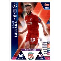 CL1819 - Karte 211 - Adam Lallana