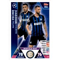 CL1819 - Karte 270 - Matias Vecino / Marcelo Brozovic -...