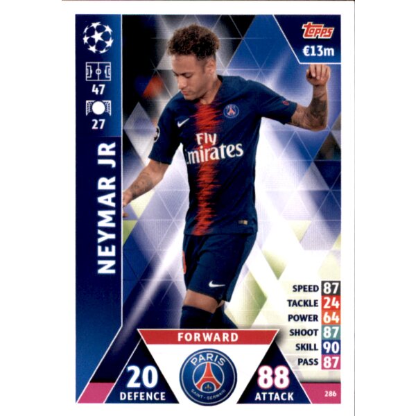 CL1819 - Karte 286 - Neymar Jr