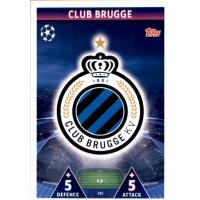 CL1819 - Karte 325 - Club Brugge - Club Logo