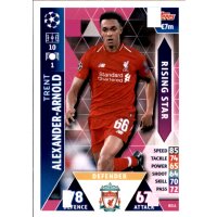 CL1819 - Karte RS11  - Trent Alexander-Arnold - Rising Stars