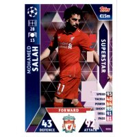 CL1819 - Karte SU11  - Mohamed Salah - Superstar