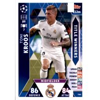 CL1819 - Karte TW4  - Toni Kroos - Title Winner