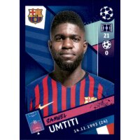 Sticker 10 - Samuel Umtiti - FC Barcelona